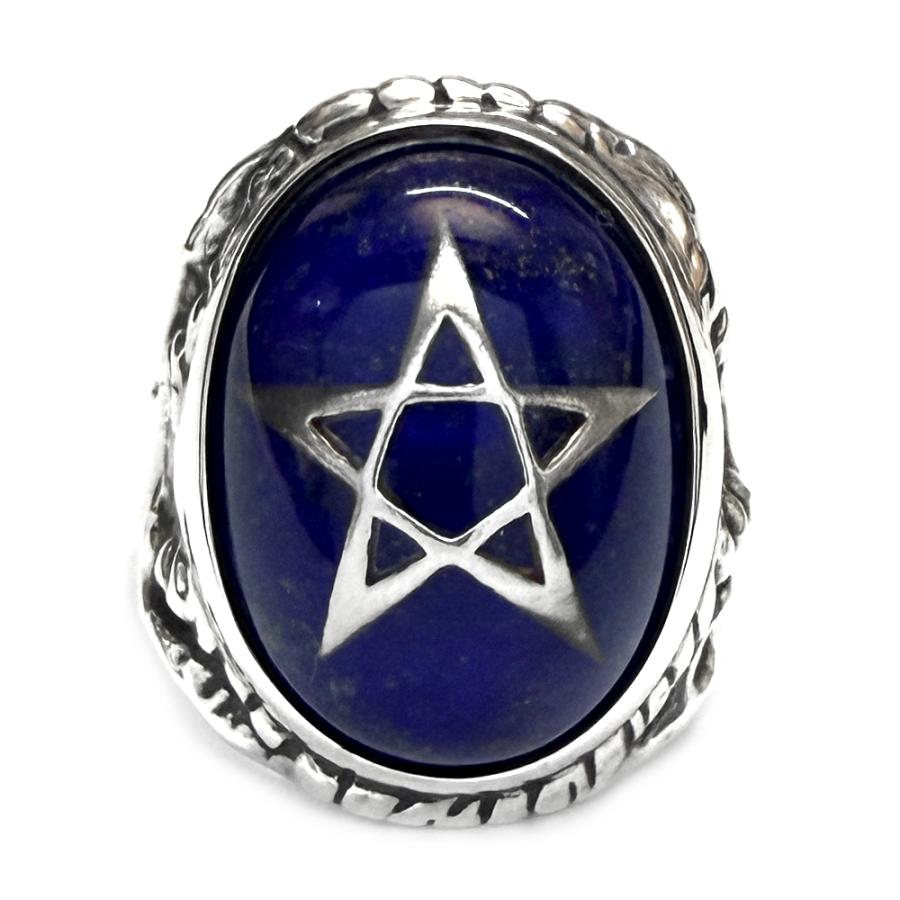 アレックスストリーター  Alex Streeter エンジェルハート ラピスラズリ カセドラルスター Angel Heart Ring 2024 L.T.D Lapis Lazuliの画像