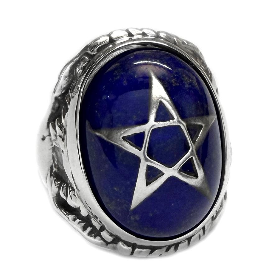 アレックスストリーター  Alex Streeter エンジェルハート ラピスラズリ カセドラルスター Angel Heart Ring 2024 L.T.D Lapis Lazuliの画像