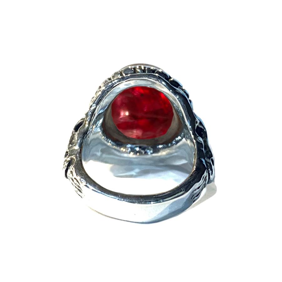 アレックスストリーター Alex Streeter クラックベイビーエンジェルハートリング　レッド Clack Baby Angel Heart Ring Red｜e-cream｜03