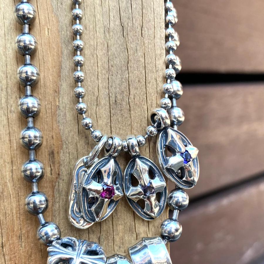 ビルウォールレザー　オーバルクロスペンダント　レッド　BWL 楽天市場】BWL正規販売店 ビルウォールレザー Bill Wall Leather