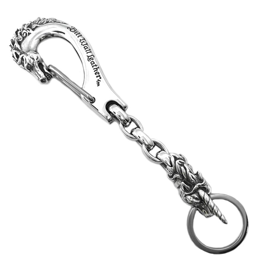 ビルウォールレザー Bill Wall Leather ホースクリップキーチェーン 