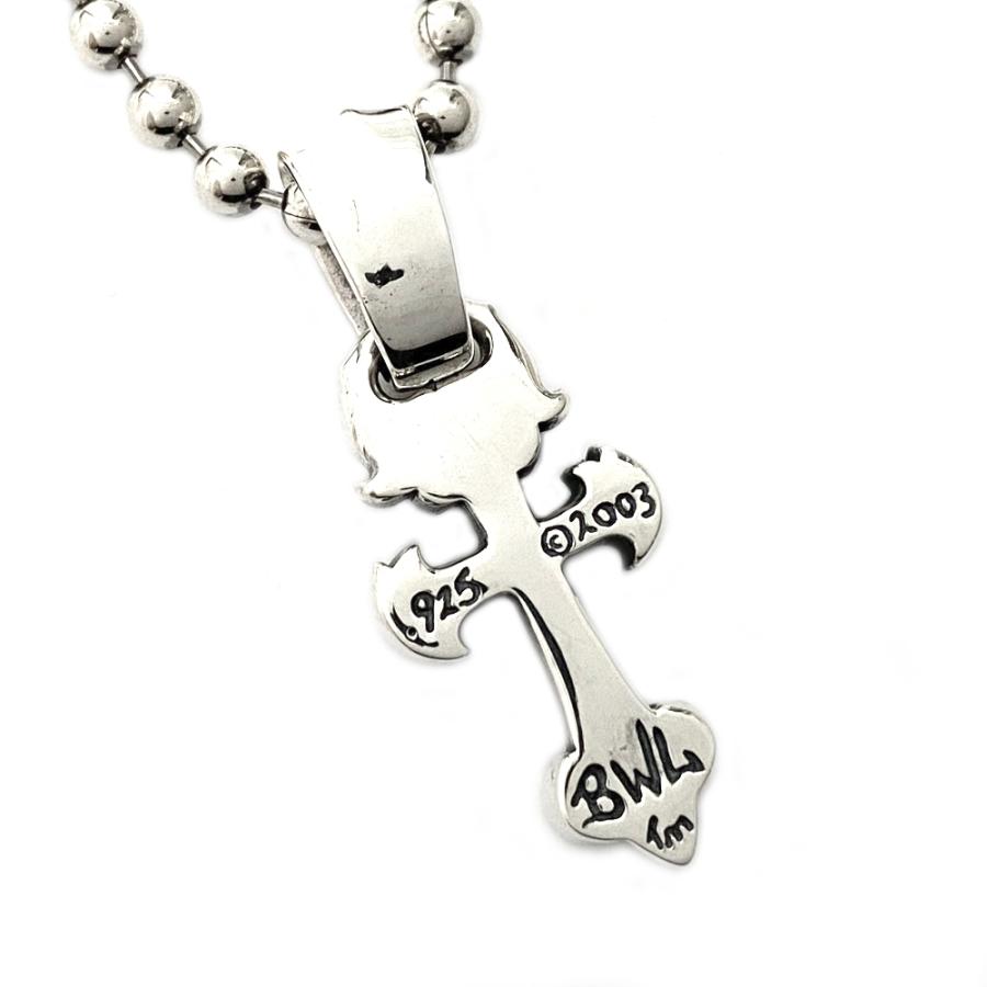 Bill Wall Leather クロス型ペンダント シルバー　ラージサイズ Bill Wall Leather クロス型ペンダント シルバー ラージサイズ BILL
