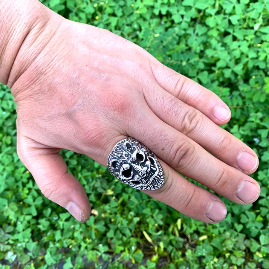 希少 美品 BILL BLASS ビルブラス ルビー シルバー リング 【公式通販】