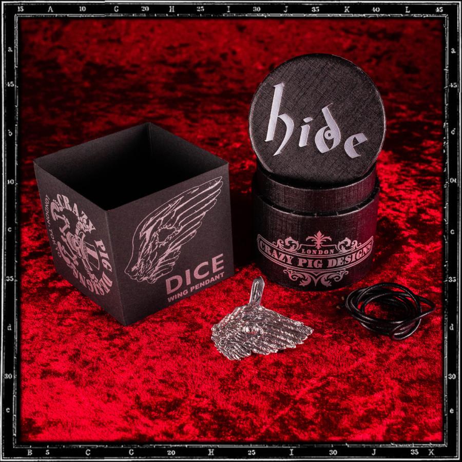 CRAZY PIG（クレイジーピッグ） ダイスウイングペンダント Dice Wing