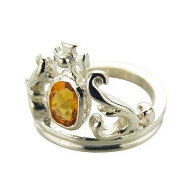 エキシビジョニスト Exhibitionistティアラリングw1ストーン Tiara Ring w 1 Stone