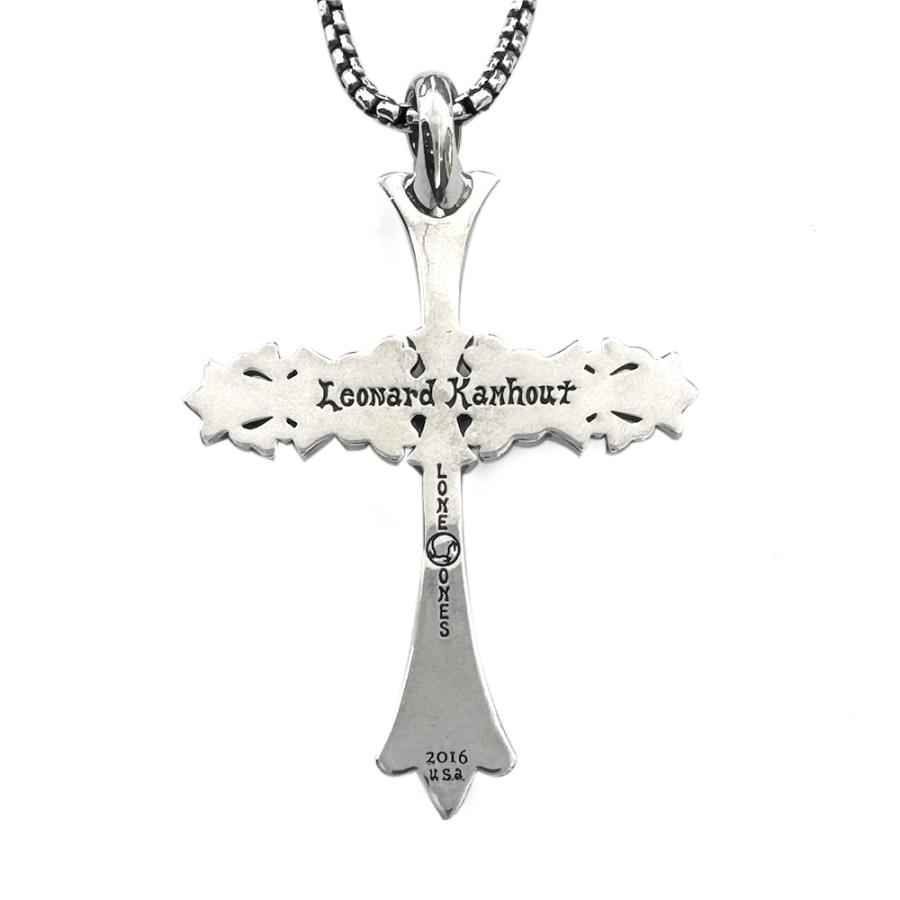 ロンワンズ Lone Ones クロムクロスミディアムペンダント Chrome Cross Medium Pendantの画像