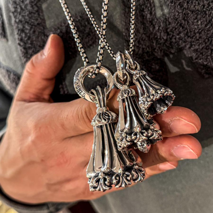 【即日・手渡し可】　ロンワンズ LONE ONES SV クレーンベルペンダントトップ L ラージ ロンワンズ（LONE ONES）ペンダント クレーンベル ラージ 【ロンワンズ