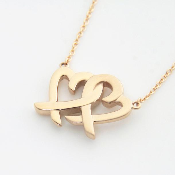 ティファニー ネックレス TIFFANY 32080359 18KRG ラビングハート 【acl】 【kcs】