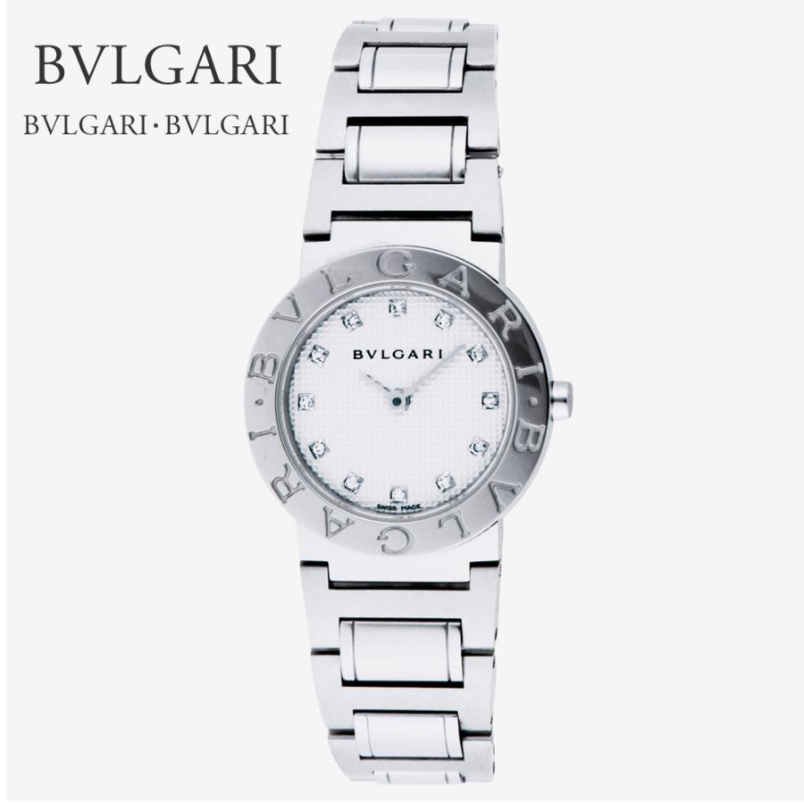 ブルガリ BVLGARI 腕時計 レディースウォッチ BB26WSS/12 ホワイト