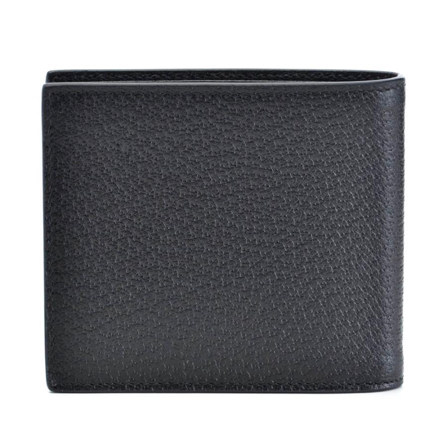 グッチ、財布、GUCCI GUCCI グッチ 二つ折り財布 レディース GGエンブレム ブラック