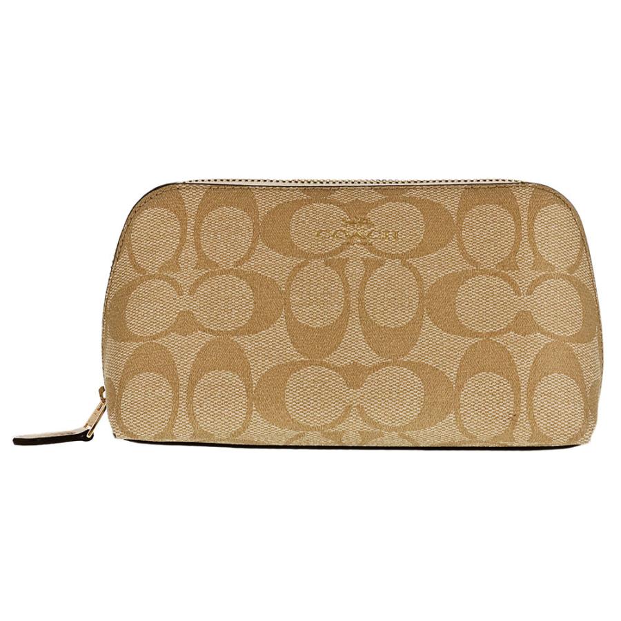 COACH（コーチ） 【並行輸入品】 ポーチ F53385 ベージュ系(IMDQC) : e 
