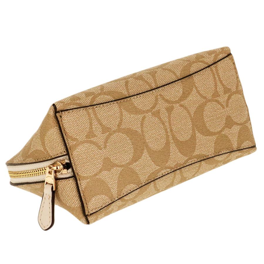 COACH（コーチ） 【並行輸入品】 ポーチ F53385 ベージュ系(IMDQC) : e