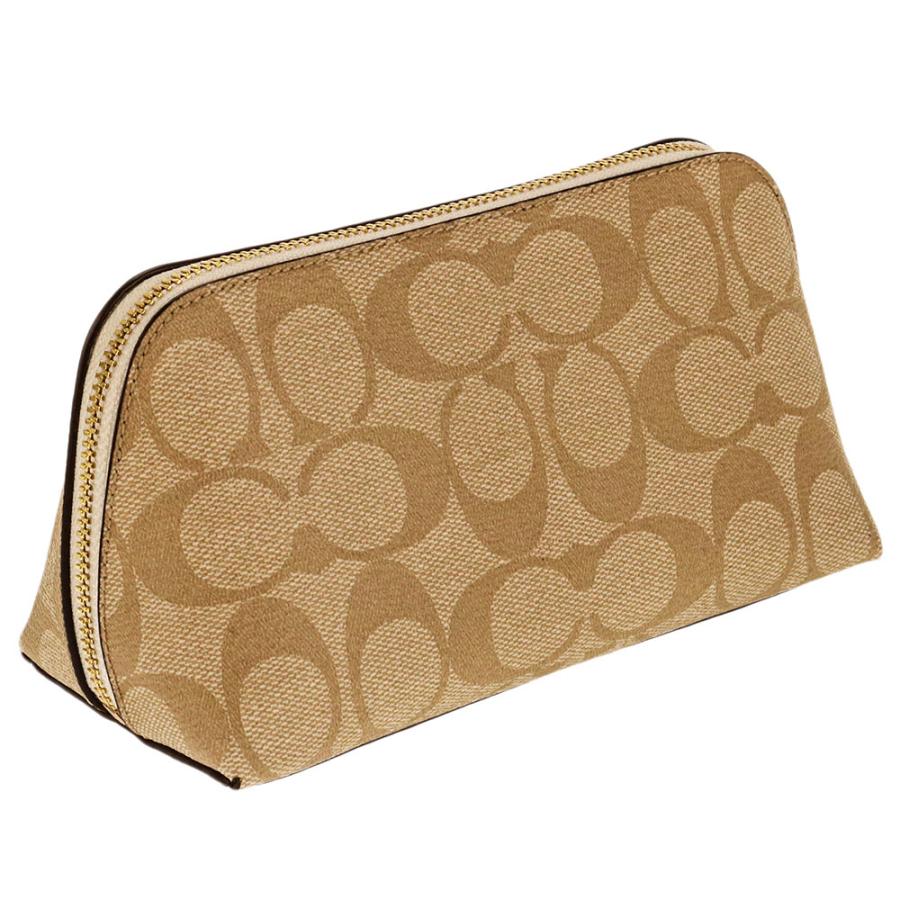 COACH（コーチ） 【並行輸入品】 ポーチ F53385 ベージュ系(IMDQC) : e 