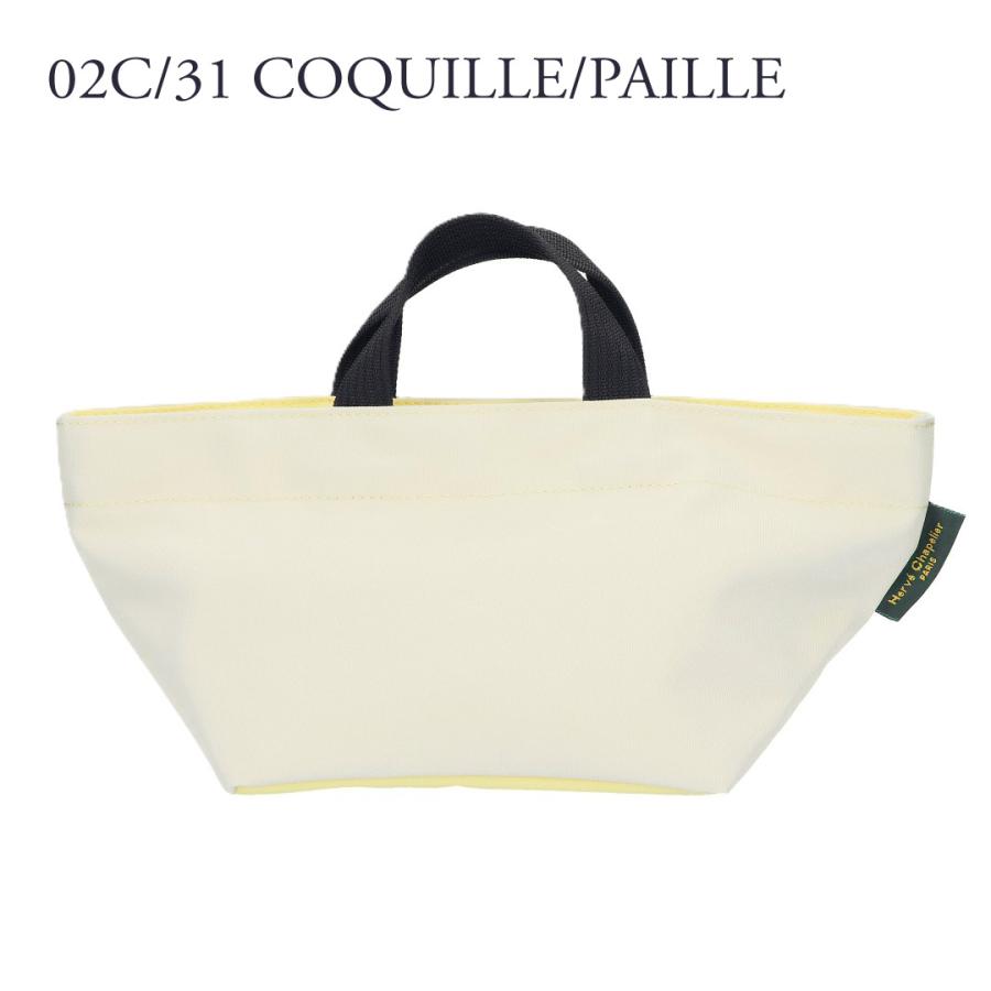 2日間のみ‼️新品未使用エルベシャプリエ　ミニトート Herve Chapelier エルベシャプリエミニトートブラック