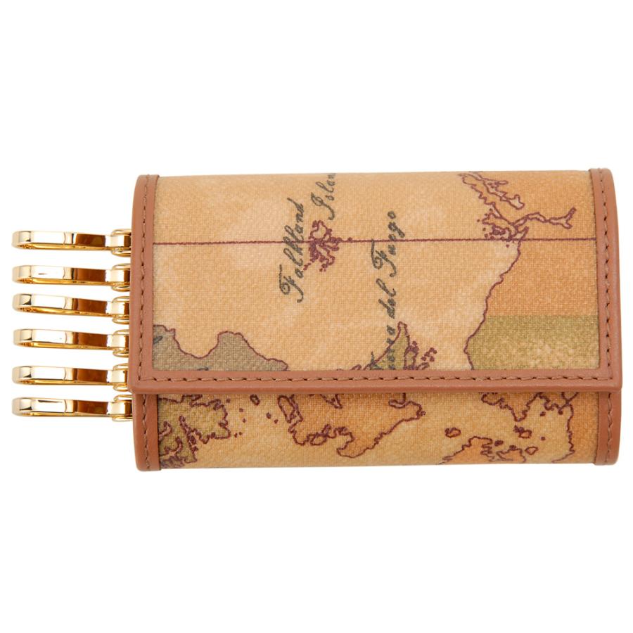 【並行輸入品】 プリマクラッセ キーケース 地図柄 W250 6000 ベージュ系 (0010 NATURAL) PRIMA CLASSE
