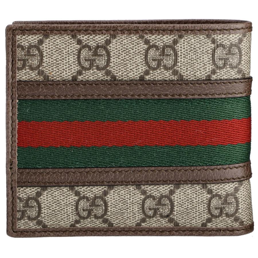 GUCCI グッチ 折財布 【MENSOPHIDIA】 597609 96IWT ベージュ系(8745 B  