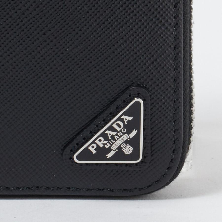 大きい割引 Triang Saffiano 長財布 メンズ プラダ 長財布 メンズ プラダ 15 Off 2ml506 Prada Nero ブラック F0002 2drm 財布 Knowledge21 Com