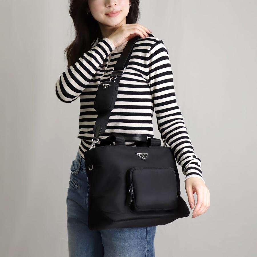 PRADA 【お取り寄せ】 プラダ 2WAYバッグ 1BG354 V44 B1M ブラック 