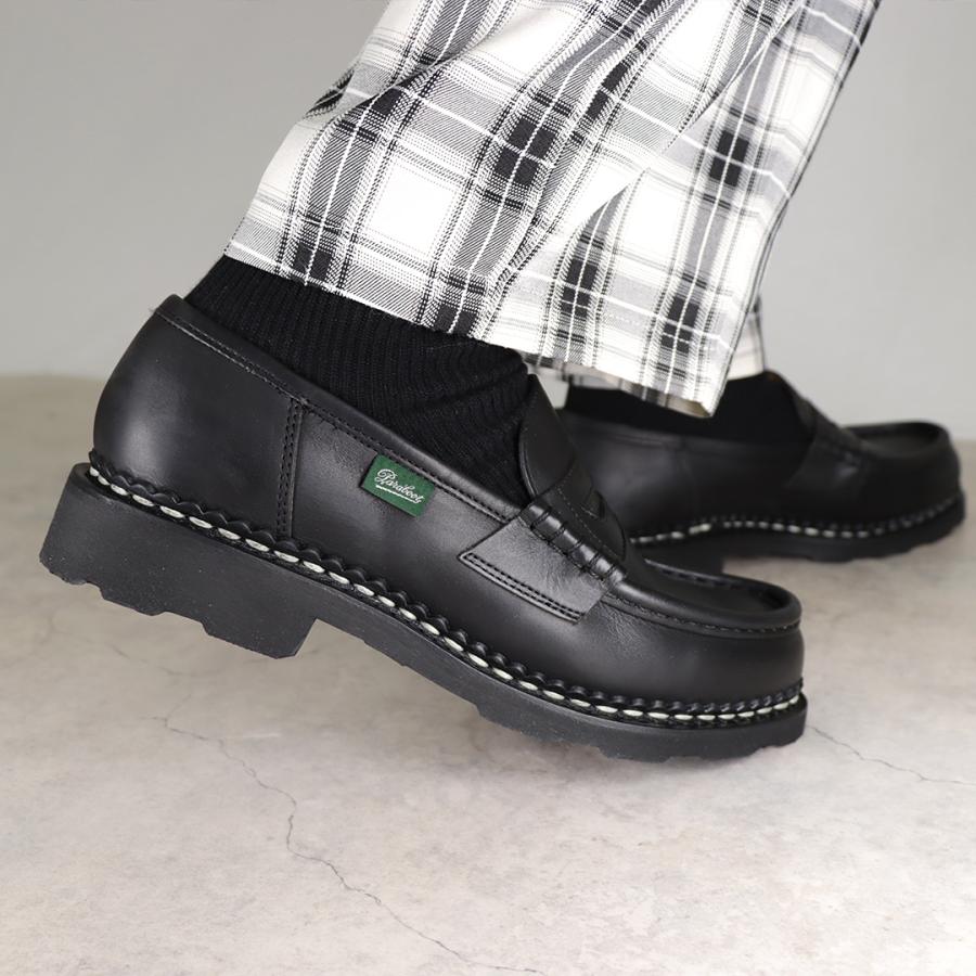 【値下げしました！】パラブーツ オルセー 黒 レザー ローファー Paraboot パラブーツ ローファー レディース オルセー PARABOOT