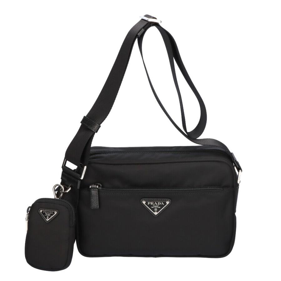 PRADA プラダ ショルダーバッグ 1BC167 RV44 B1M ブラック(0002 NERO  