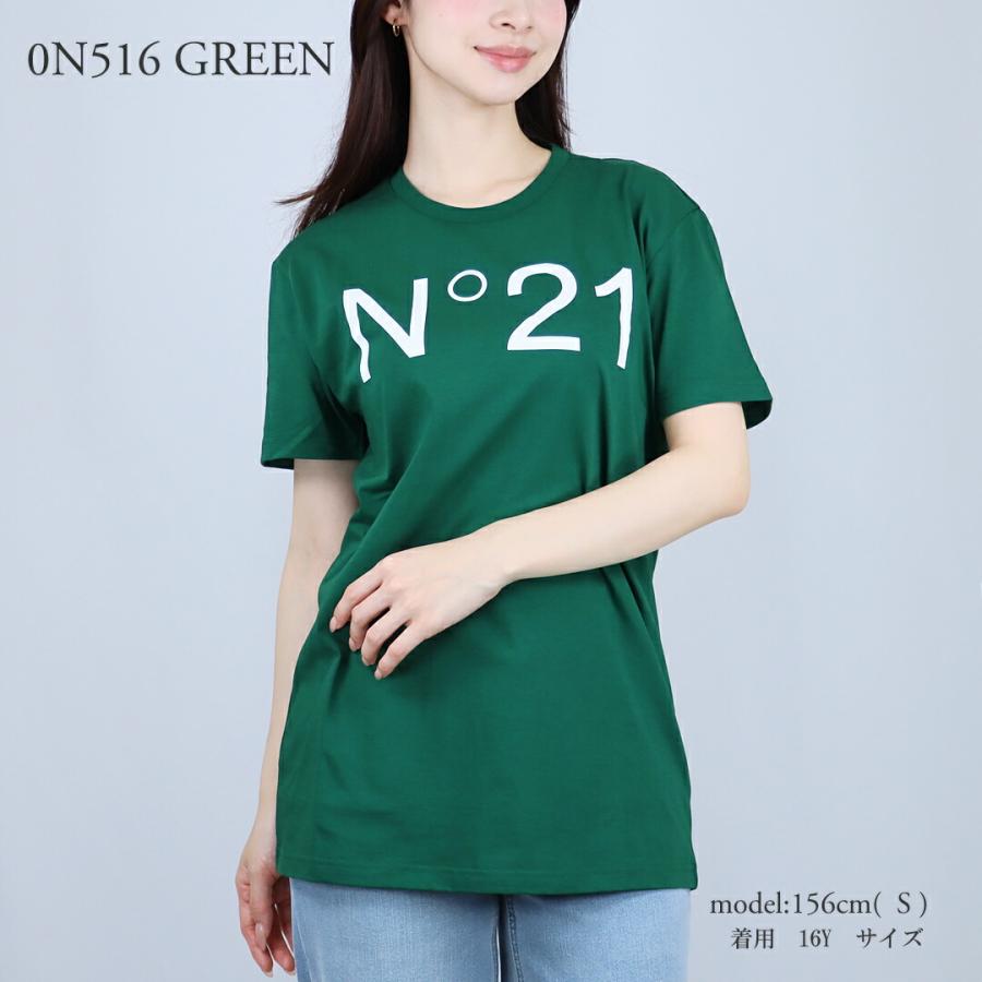 N°21（ヌメロヴェントゥーノ） 【並行輸入品】 レディース ロゴTシャツ