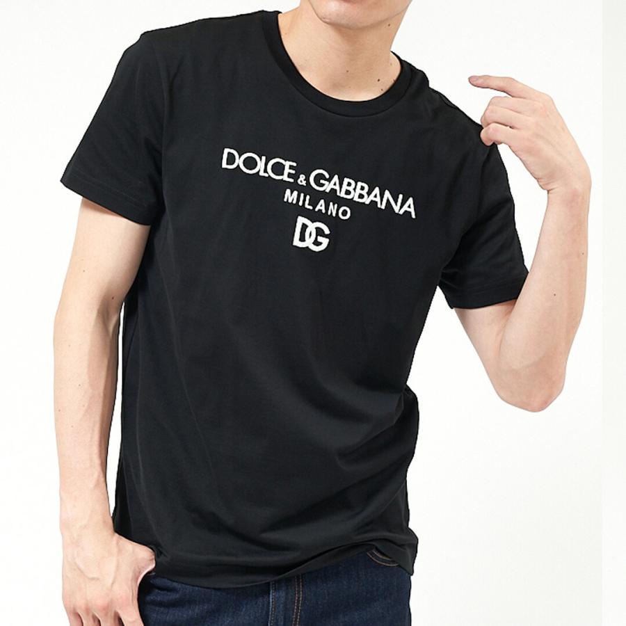ドルチェ&ガッバーナ DOLCE＆GABBANA メンズ Tシャツ コットン DGエンブロイダリー＆パッチ G8NC5Z G7B9X  ブラック(N0000 NERO) :43467228:e-cross - 通販 - Yahoo!ショッピング