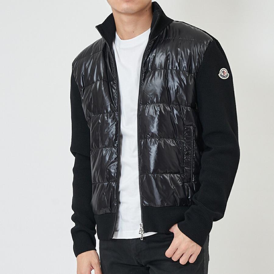 Moncler ダウンニットブラック Moncler ダウンニットブラック