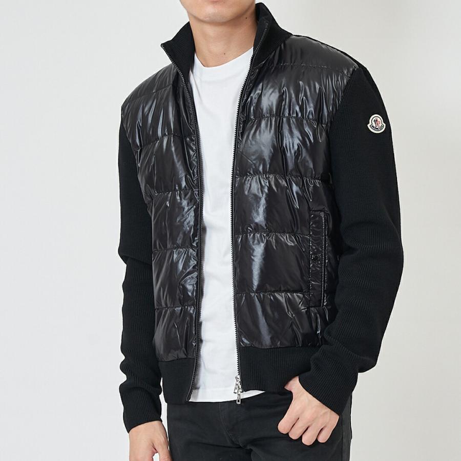 モンクレール MONCLER メンズジップアップパーカー ダウンニット 9B00008 M1131 ブラック : 43539697 : e-cross  - 通販 - Yahoo!ショッピング