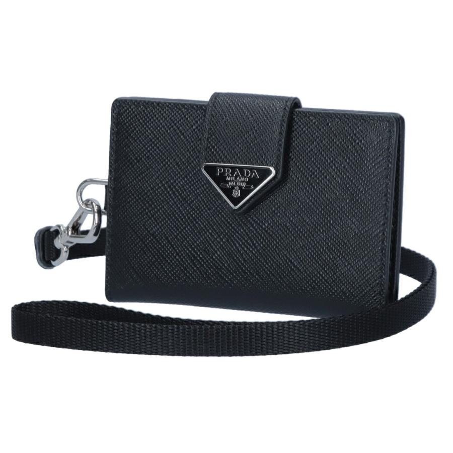 未使用 プラダ PRADA カードケース ケース 二つ折り財布 PRADA（プラダ） 【お取り寄せ】 【並行輸入品】 カードケース パス