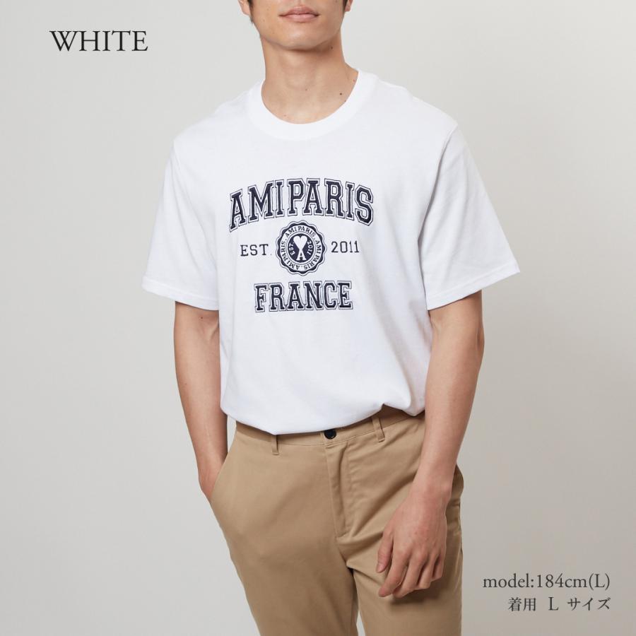 アミパリス AMI PARIS メンズ Tシャツ HTS008.726 FRANCE : 43664559 