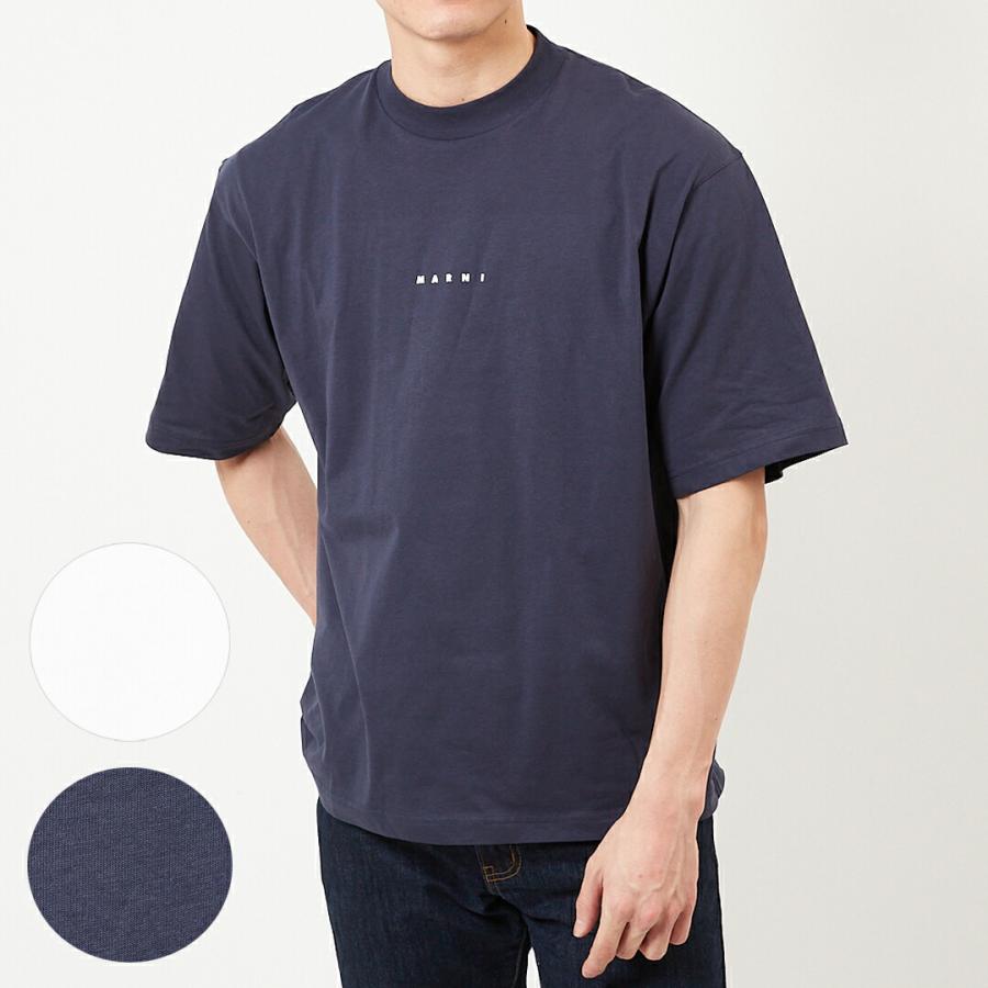 マルニ MARNI メンズ 半袖Tシャツ モックネックTシャツ
