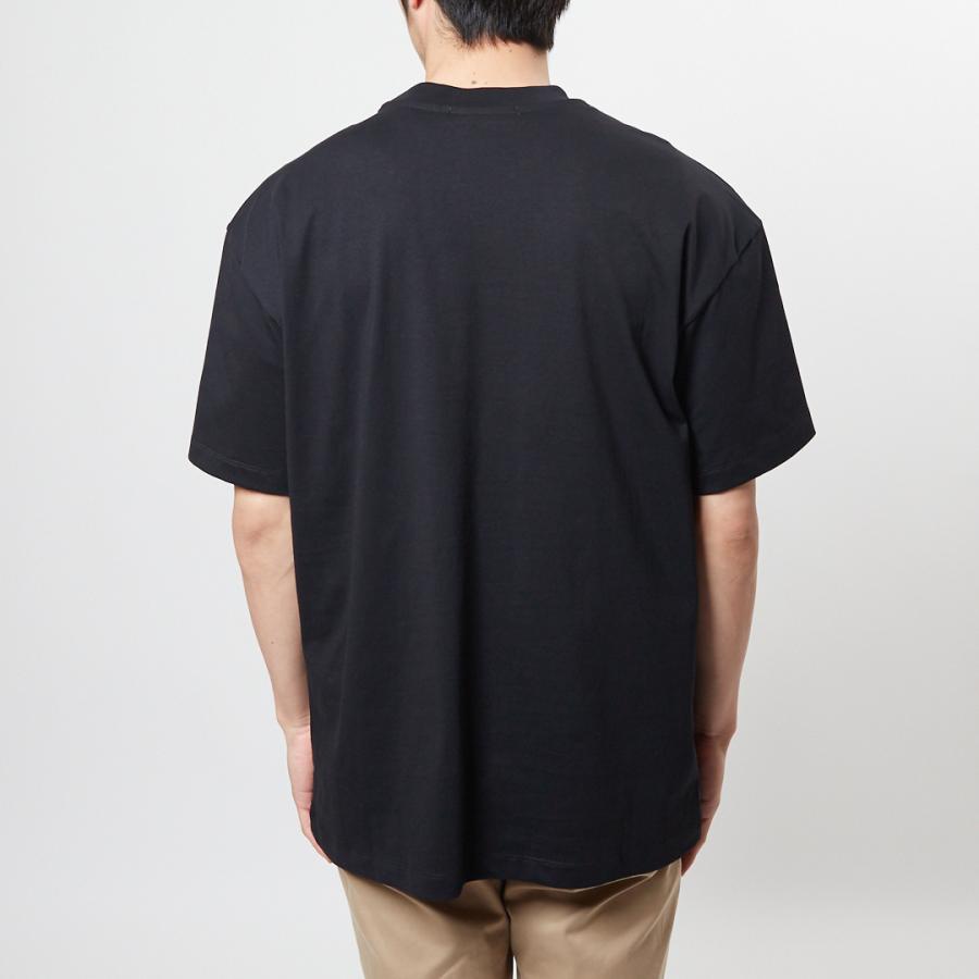 エムエスジーエム MSGM メンズ Tシャツ ムネロゴ 3440MM163 237002 99 BLACK 【ゆうパケ可】｜e-cross｜02