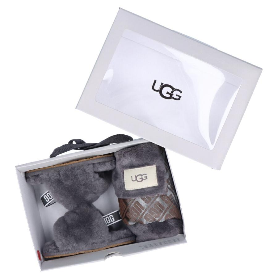 アグ UGG ベビー シューズ・ブランケットセット 1124941I CHARCOAL｜e-cross｜05