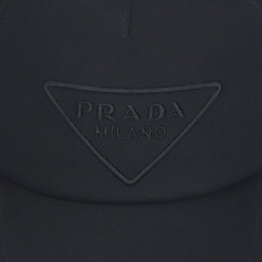 PRADA プラダ キャップ 帽子 デニム ベースボールキャップ PRADA プラダ キャップ 帽子 デニム ベースボールキャップ