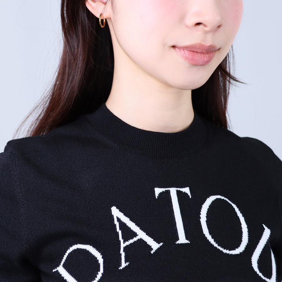 PATOU（パトゥ） 【並行輸入品】 レディース 半袖ニット ロゴニット