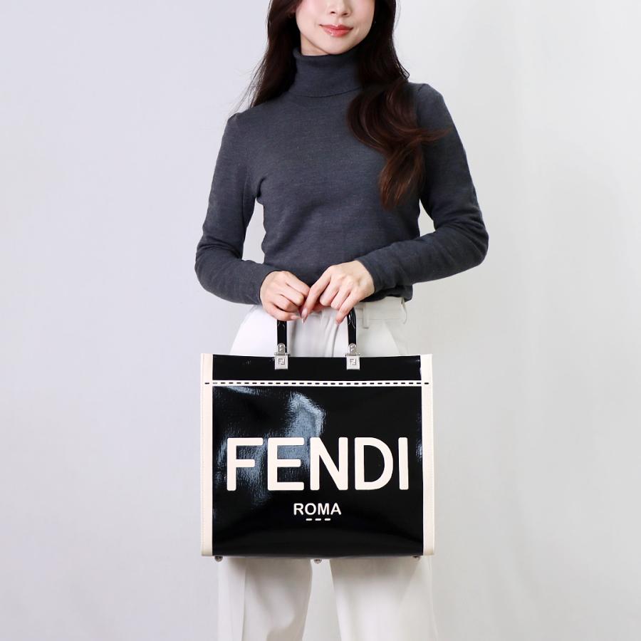 フェンディ ショルダーバッグ 8BH386 ANT7 黒 FENDI フェンディ 2WAYバッグ サンシャイン ミディアム 8BH386