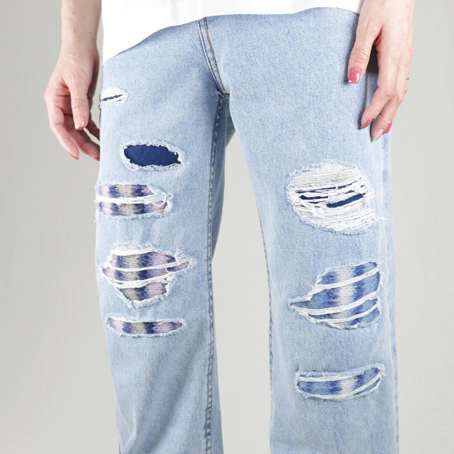 MARNI マルニ ワイドジーンズ パンツ PAJD0037LY USCU83 ブルー系 
