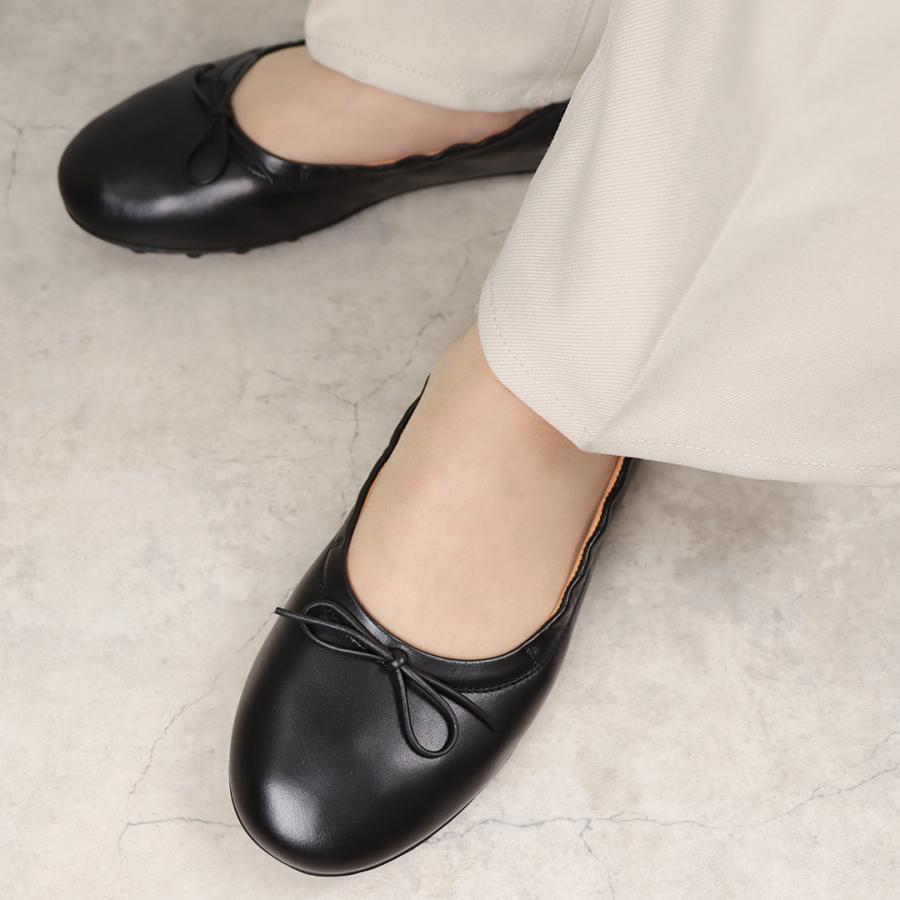 【TOD's】 トッズ (23) フラットシューズ ブラック TOD'S（トッズ） 【並行輸入品】 TOD'S レディース フラットシューズ