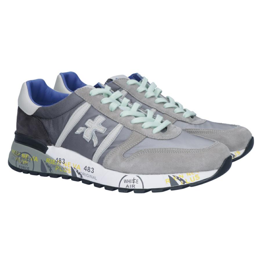 PREMIATA プレミアータ メンズ スニーカー LANDER 4586 グレー系 PREMIATA プレミアータ メンズ スニーカー LANDER 4586 グレー系