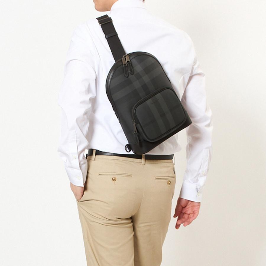 【並行輸入品】 バーバリー BURBERRY ショルダーバッグ ウエストバッグ 8071358 CHARCOAL