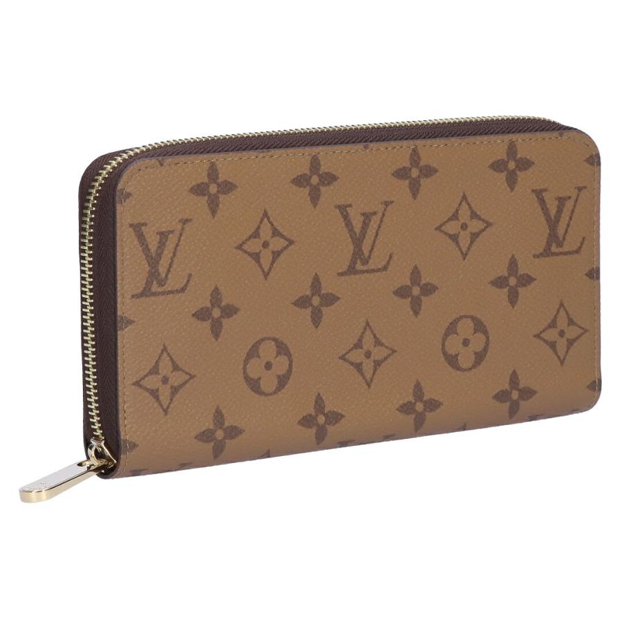 【並行輸入品】 ルイヴィトン LOUIS VUITTON 長財布 ジッピーウォレット モノグラムリバース M82444