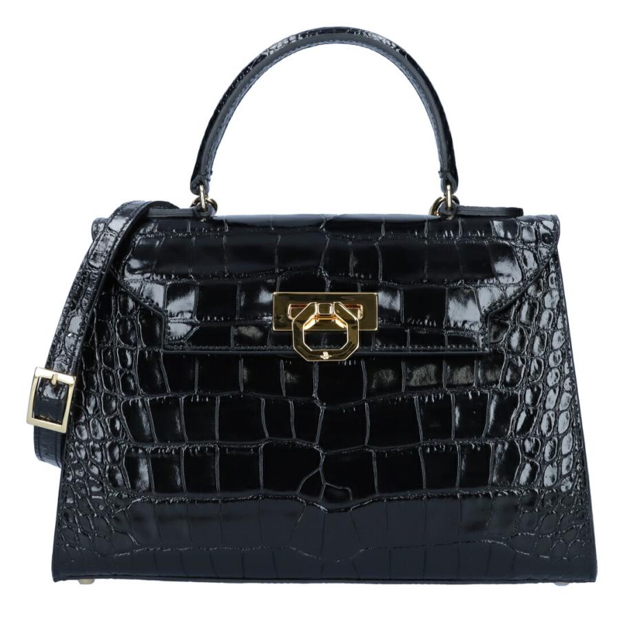 carbotti ivana レザー　ハンドバッグ Ivana leather handbag - Black - Carbotti