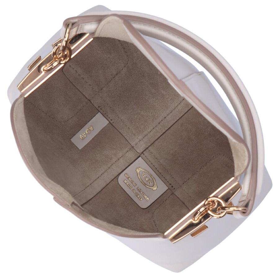 TOD'S トッズ ハンドバッグ ホワイト２wayショルダーバッグ トッズ TOD'S ハンドバッグ ショルダーバッグ 2WAY ホワイト