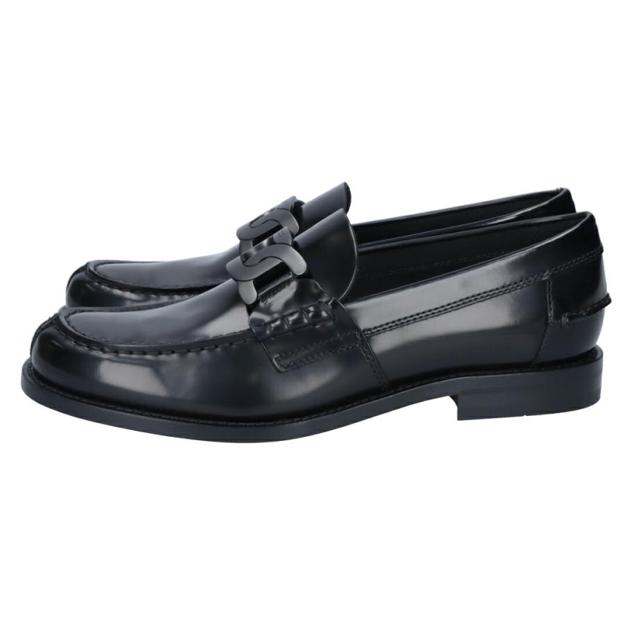 【並行輸入品】 トッズ TOD’S メンズ シューズ レザーローファー XXM26C0EO40AKT ブラックの画像