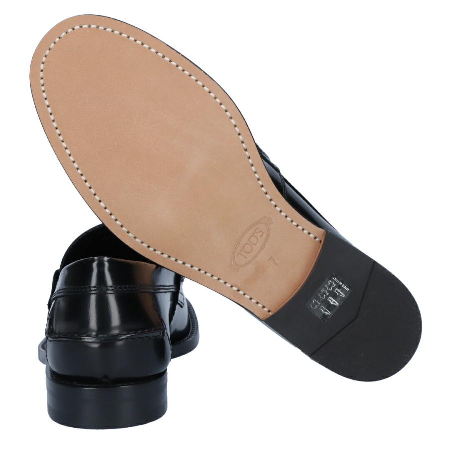 【並行輸入品】 トッズ TOD’S メンズ シューズ レザーローファー XXM26C0EO40AKT ブラックの画像