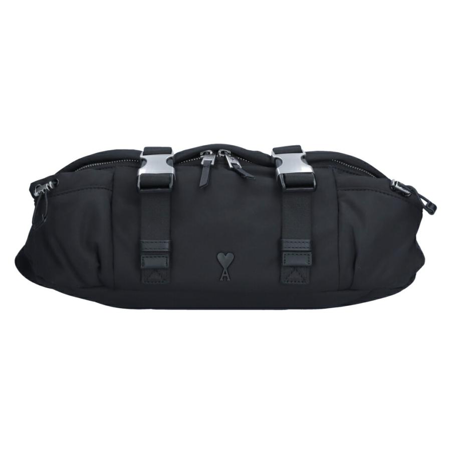 【Amiparis アミパリス】ウエストバッグ ボディバッグ 新品未使用 AMI PARIS (アミパリス) AMI DE COEUR ナイロン バムバッグ