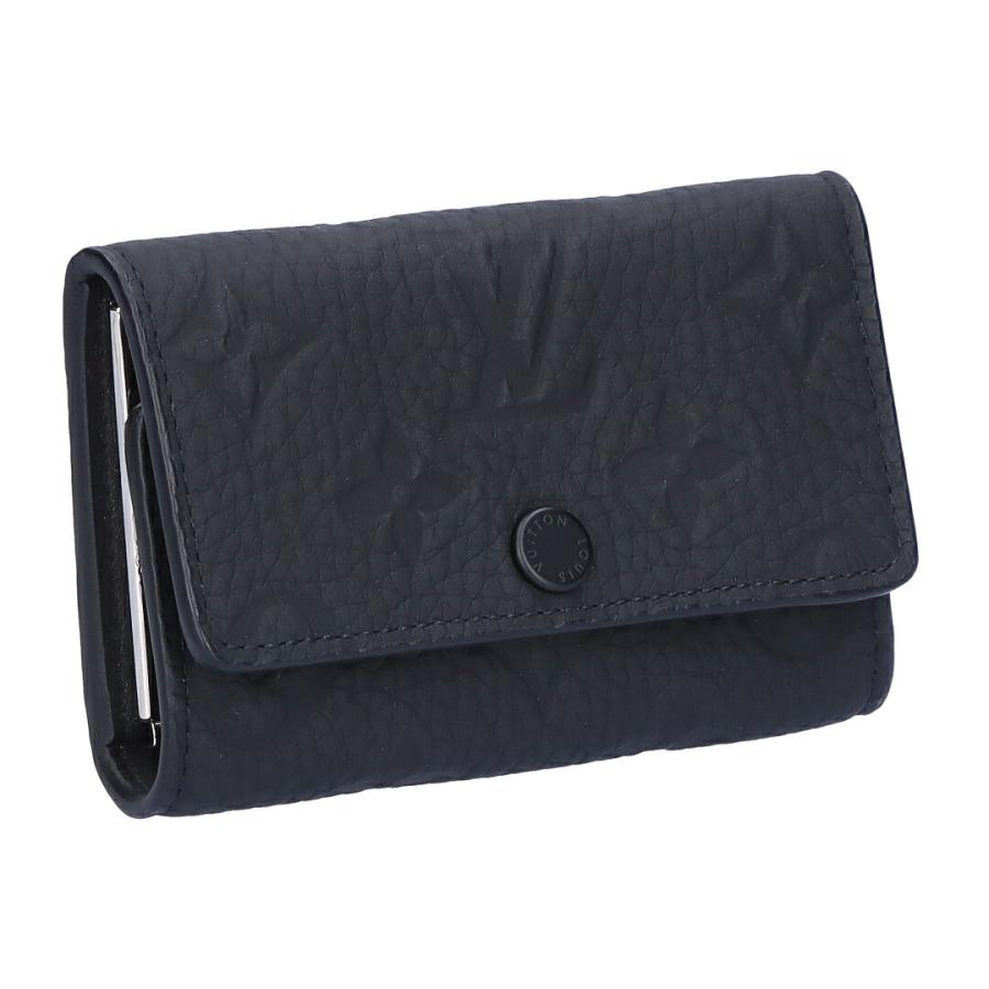 Louis Vuitton すぐ届く キーケース ミュルティクレ 6 ブラック LOUIS VUITTON 【新品】ルイ・ヴィトン 6連キーケース