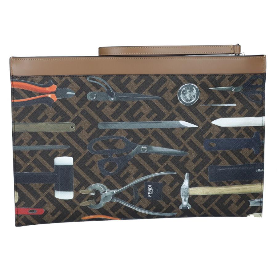 FENDI（フェンディ） 【並行輸入品】 クラッチバッグ FFフラット 