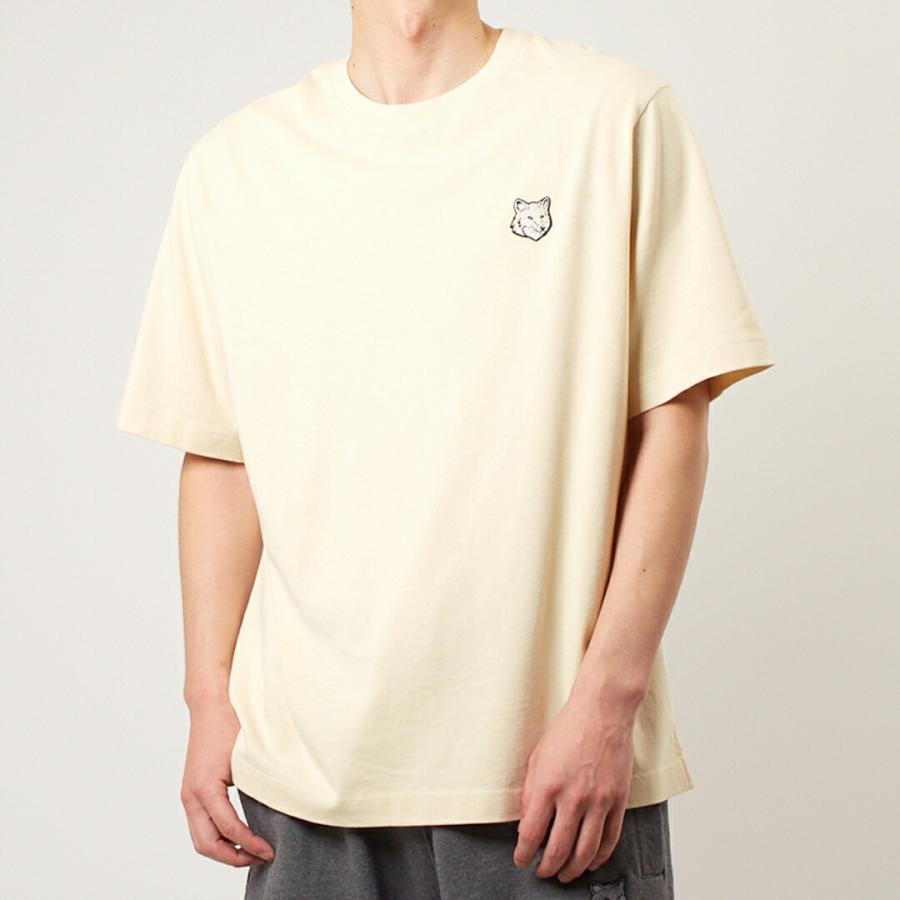 MAISON KITSUNE メゾンキツネ メンズ 半袖 Tシャツ オーバー MAISON KITSUNE メゾンキツネ メンズ 半袖 Tシャツ オーバー