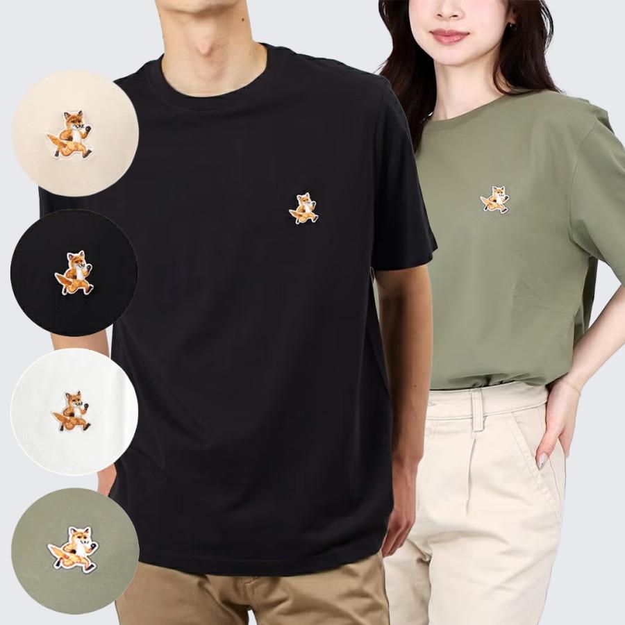MAISON KITSUNE（メゾン キツネ） 【並行輸入品】 メンズ 半袖 Tシャツ